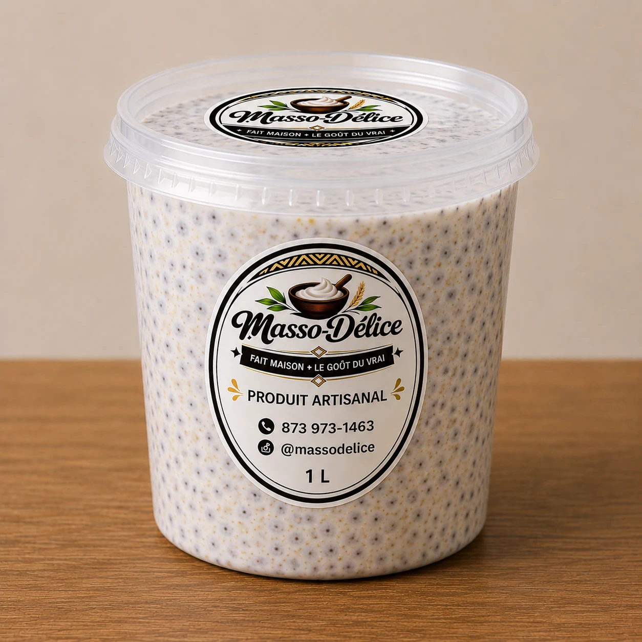 Thiakry (Dégué) mixte au mil et au couscous