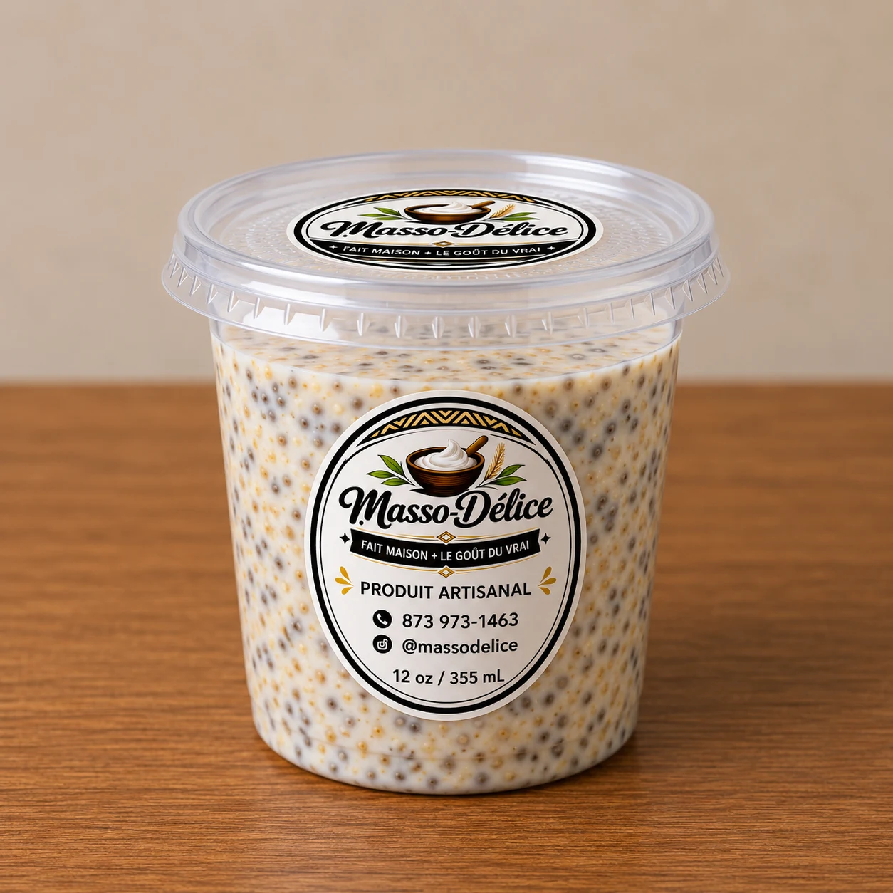 Thiakry (Dégué) mixte au mil et au couscous