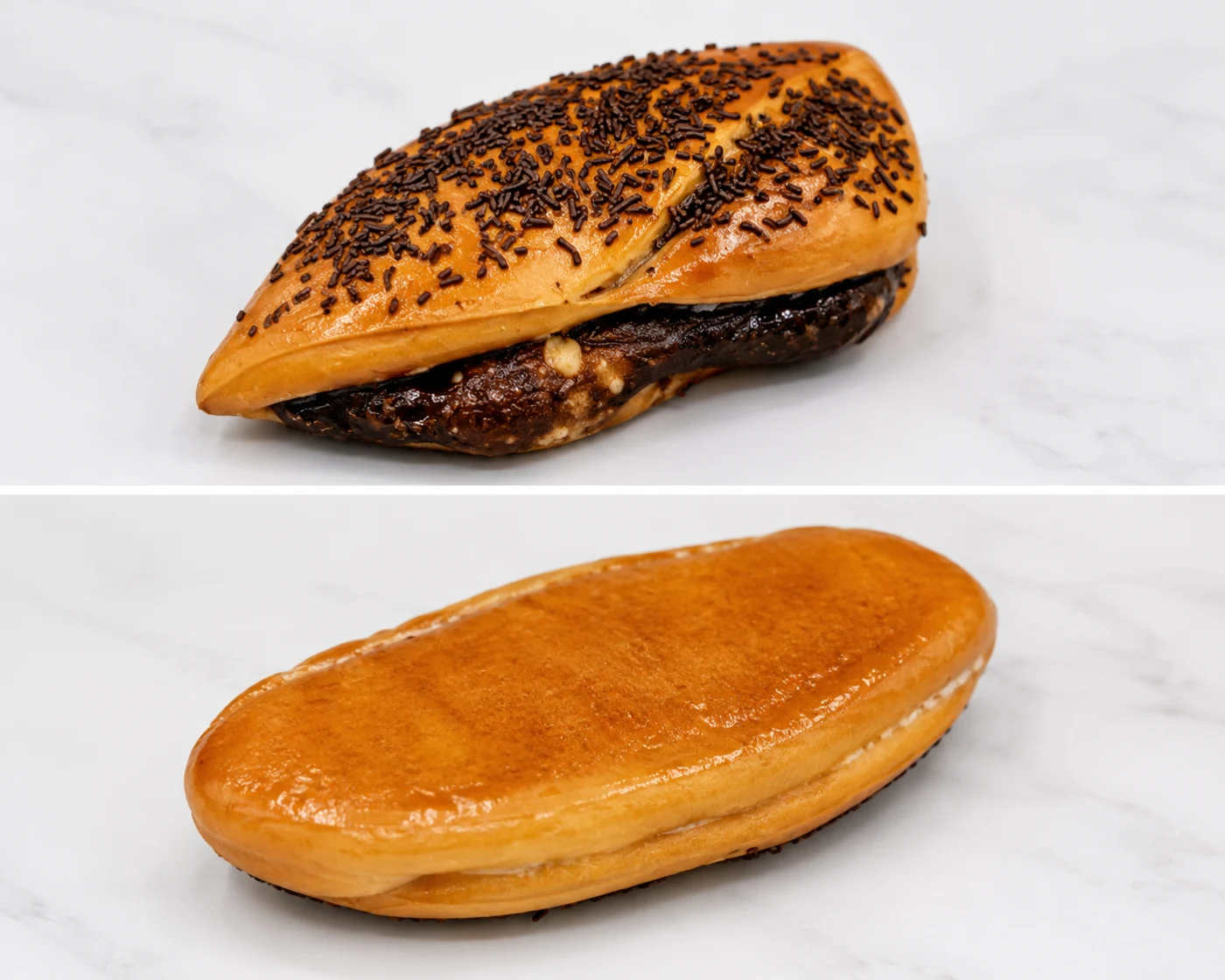 brioche chocolat et/ou à la crème.