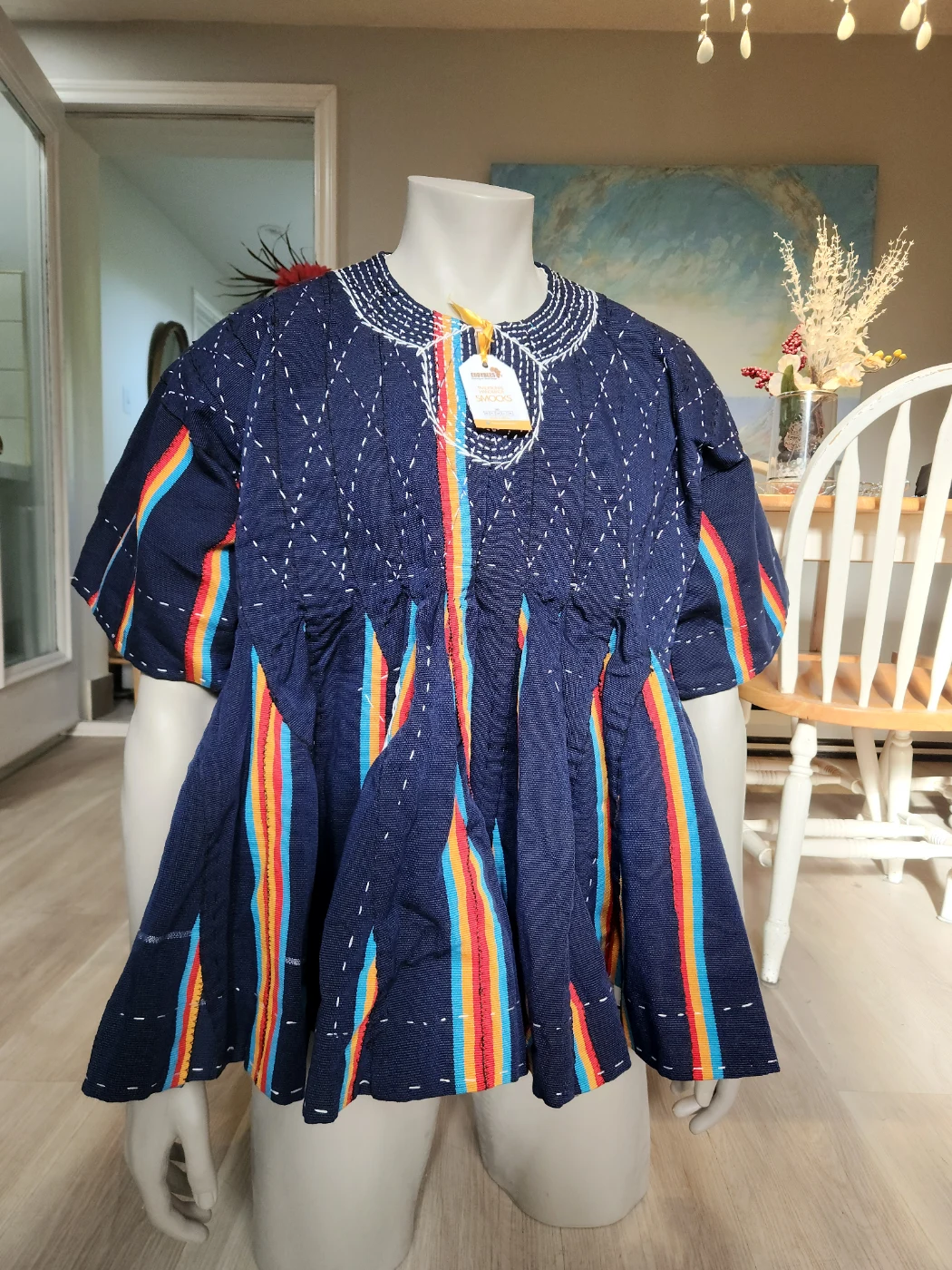 hand-woven traditional smocks