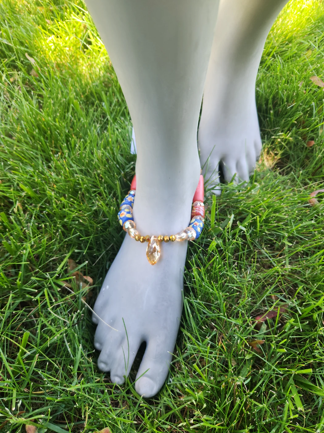 handcrafted African Anklets