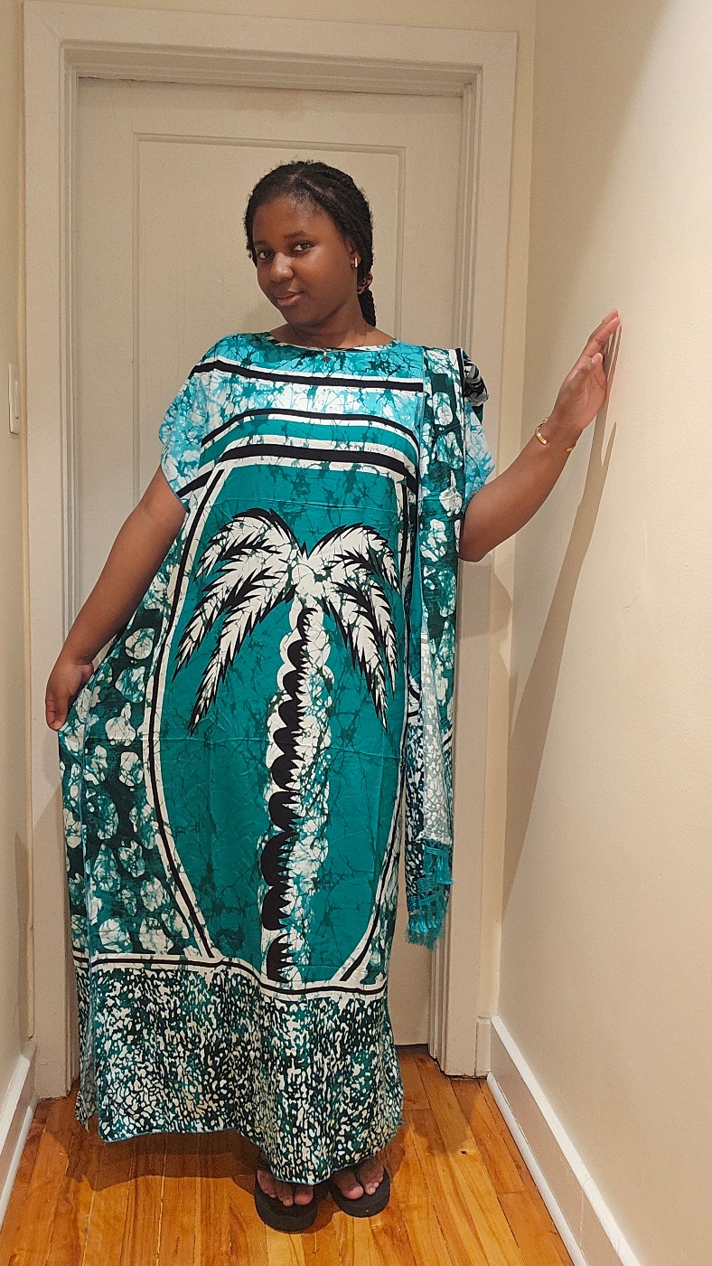 Palmier Robe africaine en coton