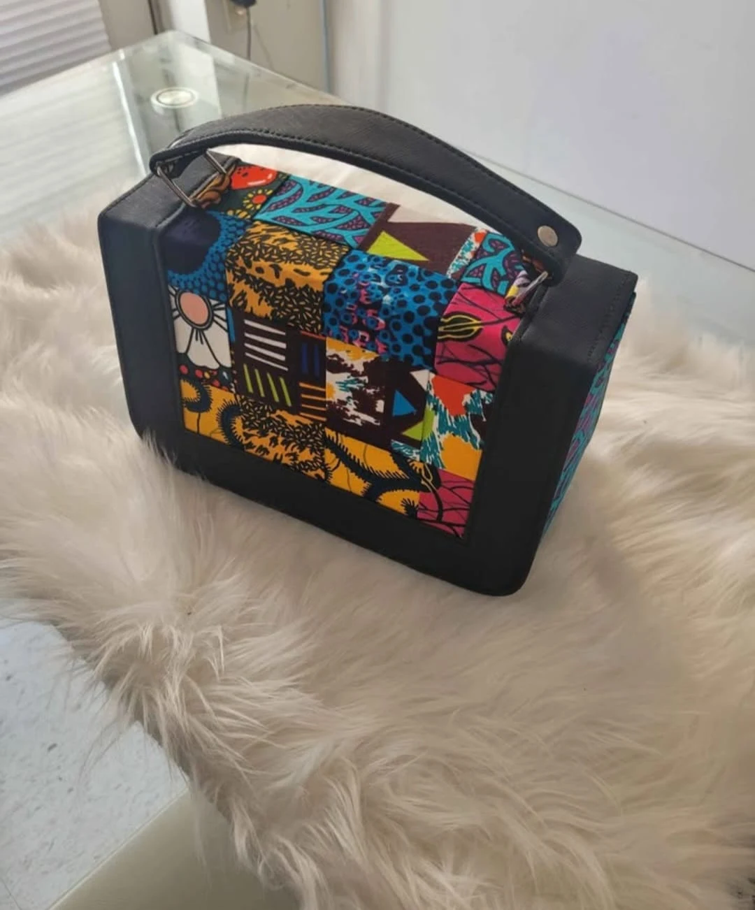 Patchwork Leather Handbag