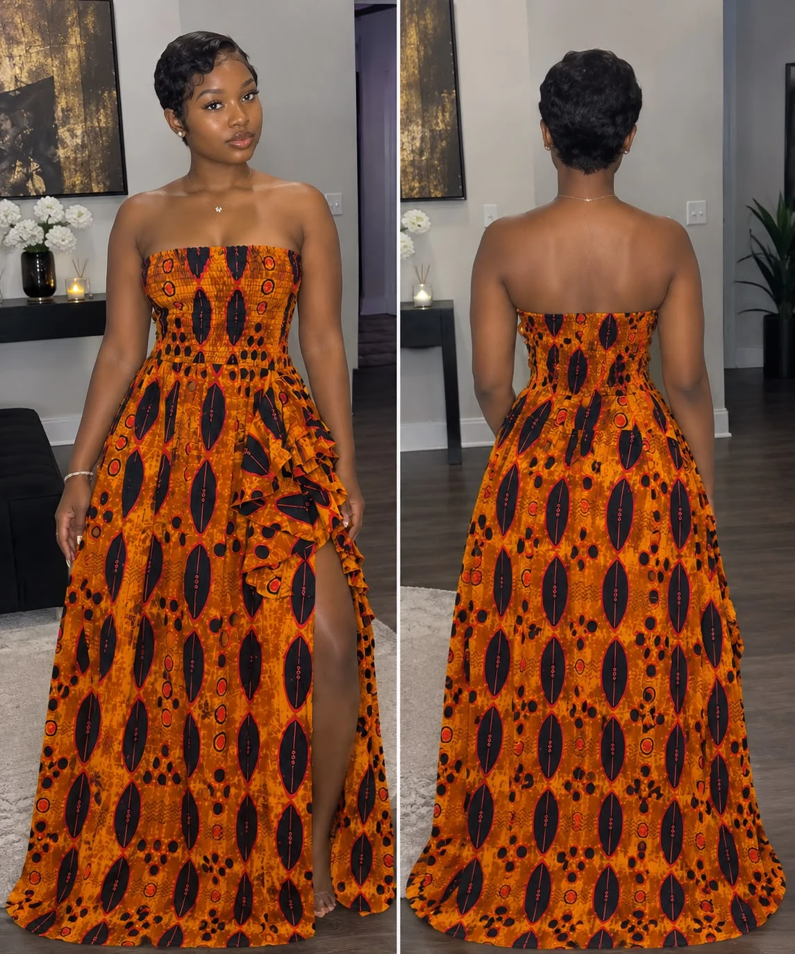 Ankara Maxi Dress