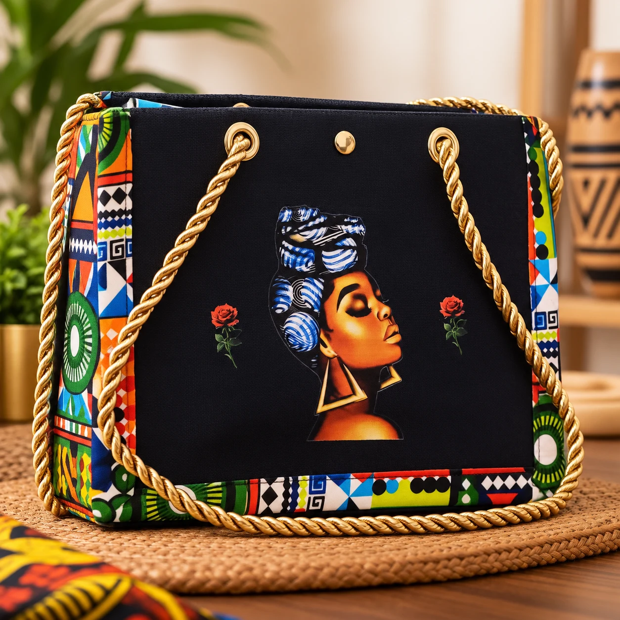 Afro Tote Bag